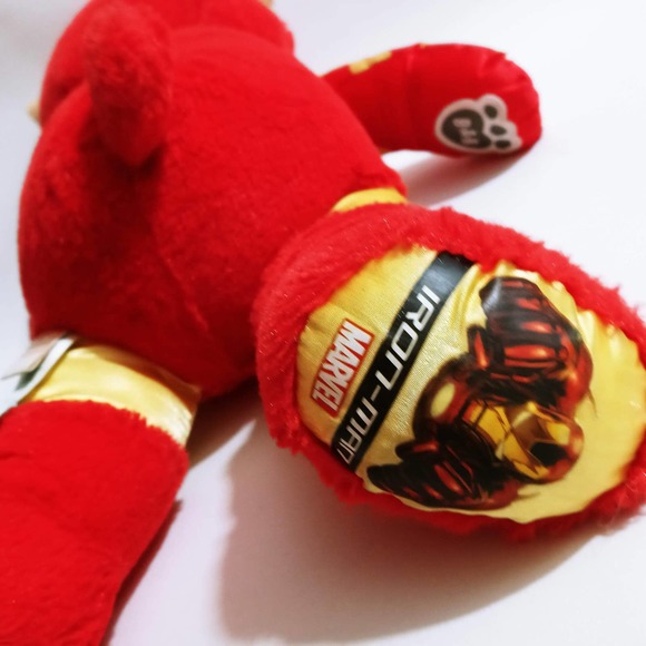 Build a Bear Iron Man Plush Marvel Character Stuffed Animal (su1) - Picture 5 of 8